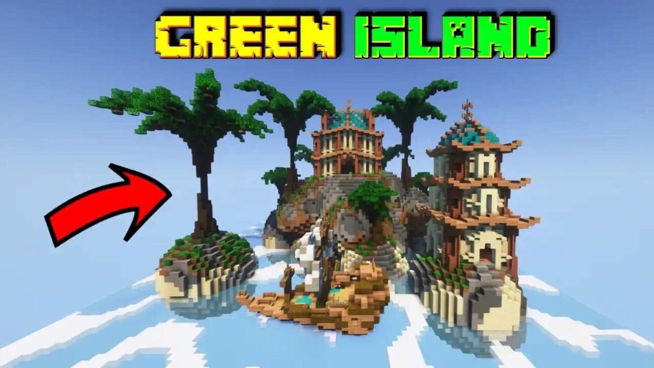 Minecraft Green Island Map