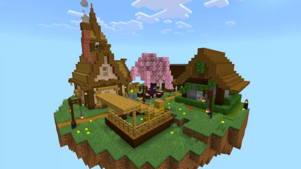 Minecraft 1.21 One block Sky Island Map