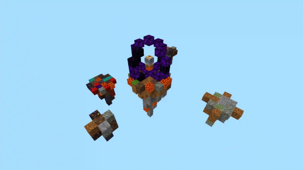 Minecraft 1.21 One block Sky Island Map