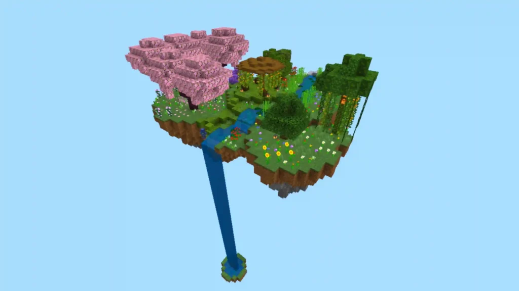 Minecraft 1.21 One block Sky Island Map