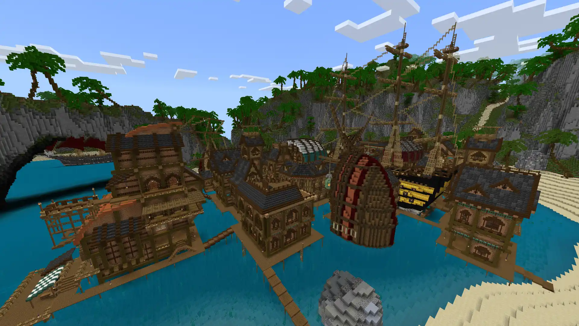 Minecraft 1.21 Survival Island