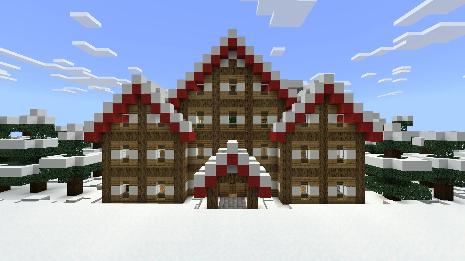 Minecraft Christmas City Map