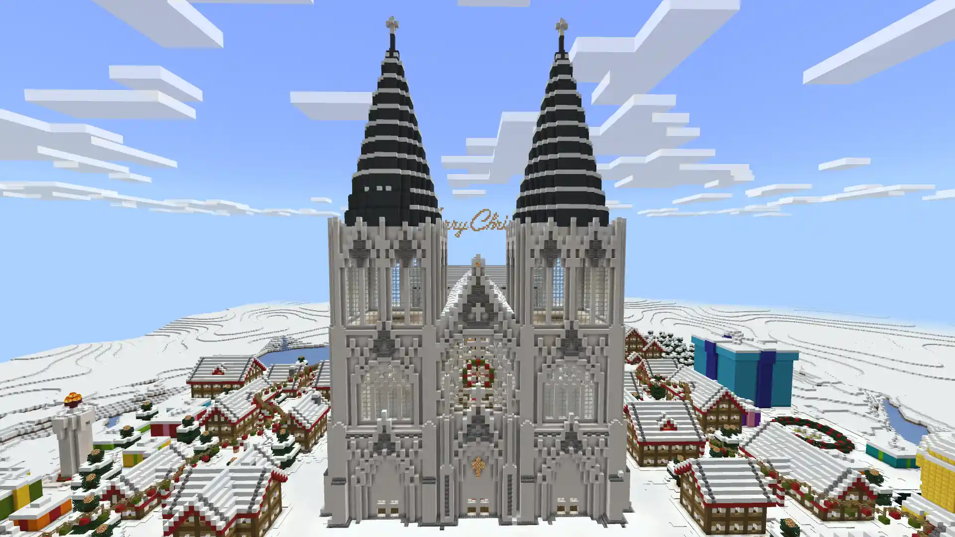 Minecraft Christmas City Map