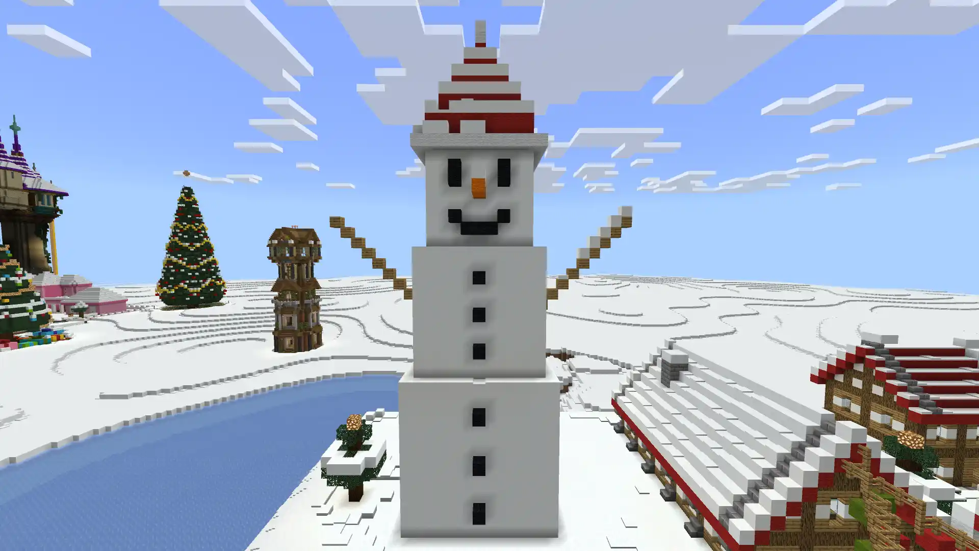 Minecraft Christmas City Map