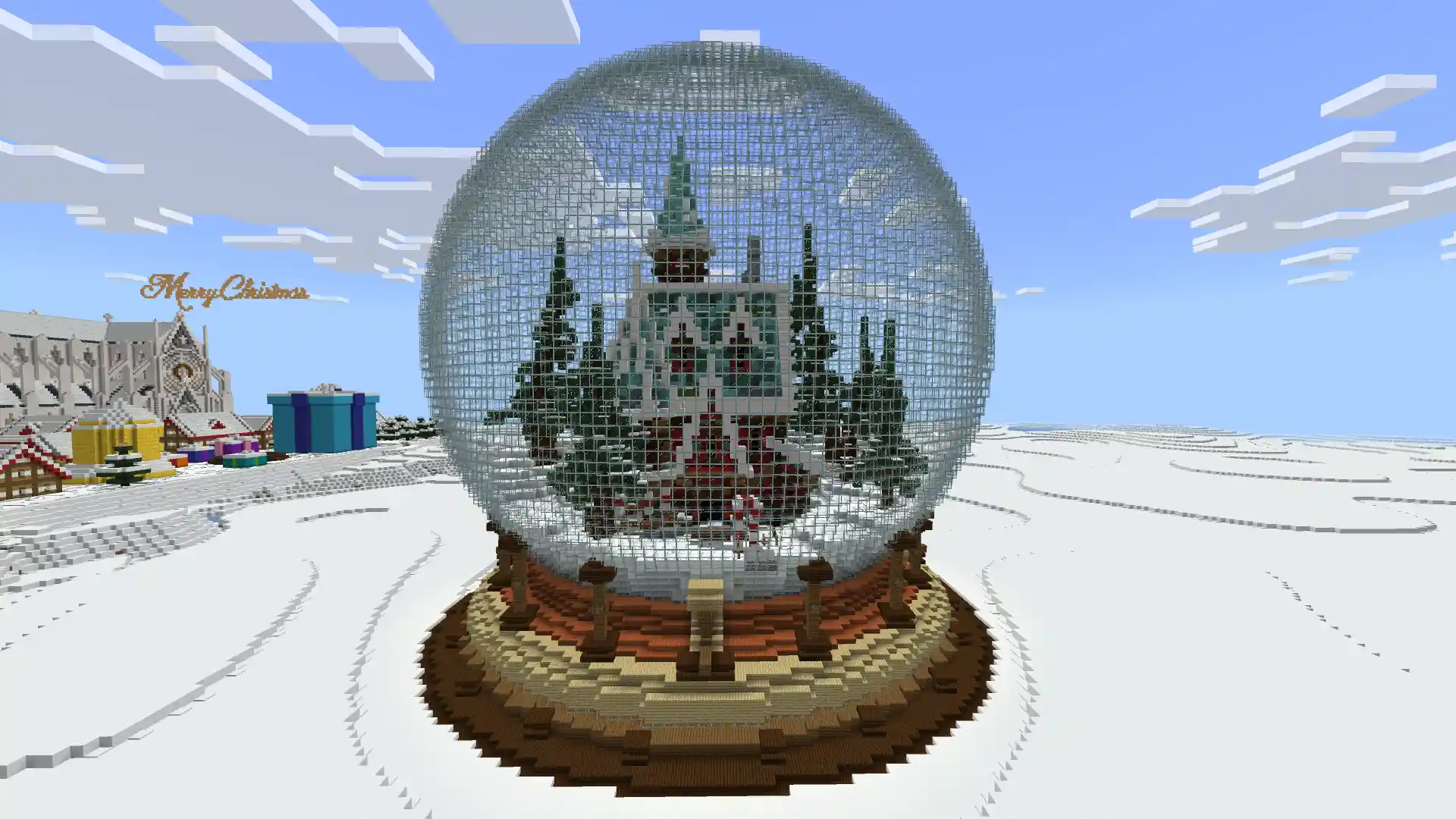 Minecraft Christmas City Map