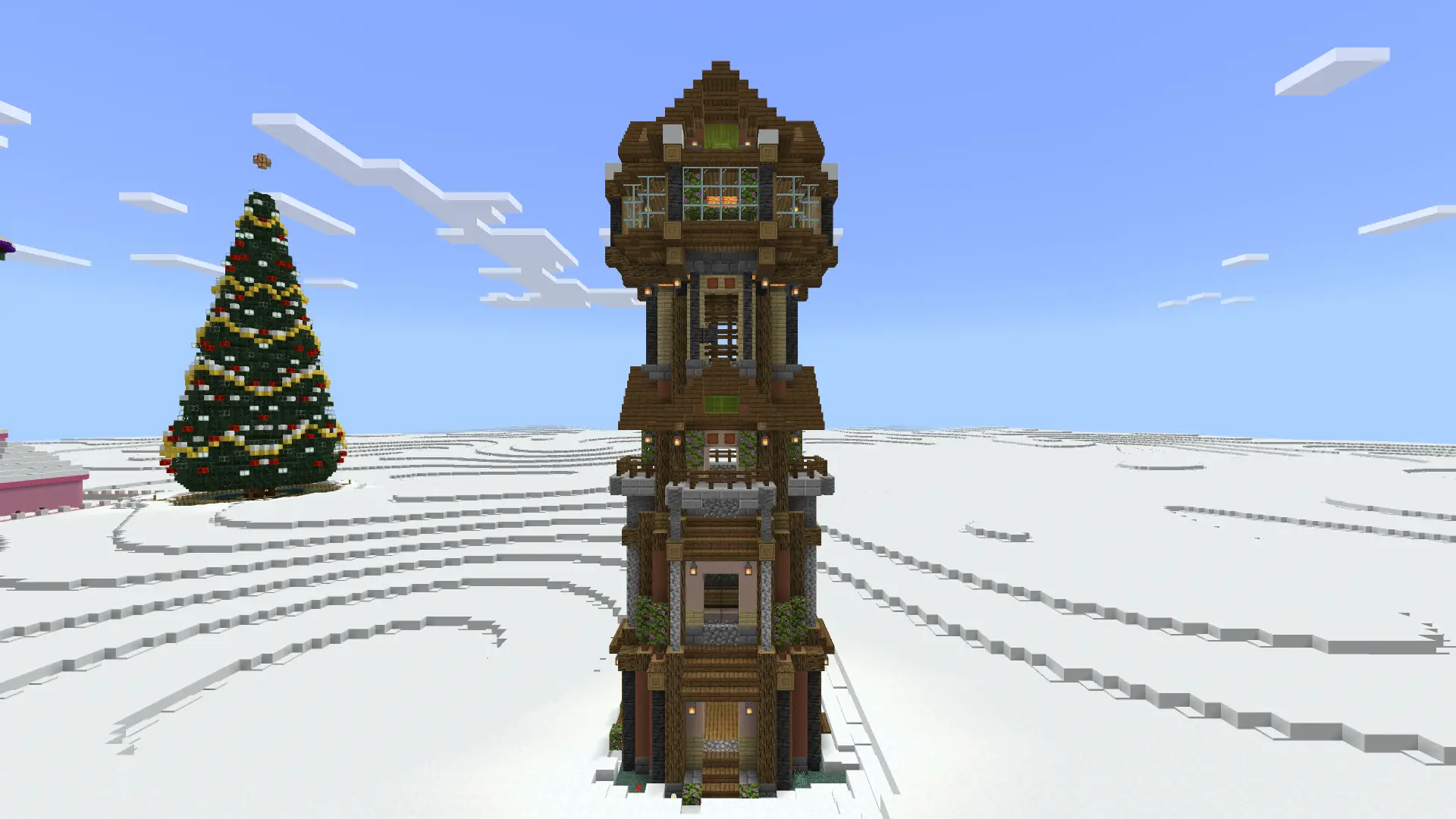 Minecraft Christmas City Map