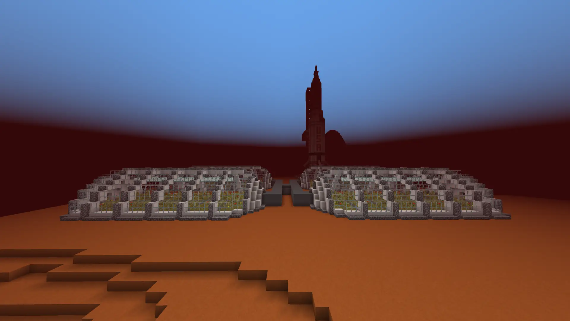 Minecraft Mars Planet Map