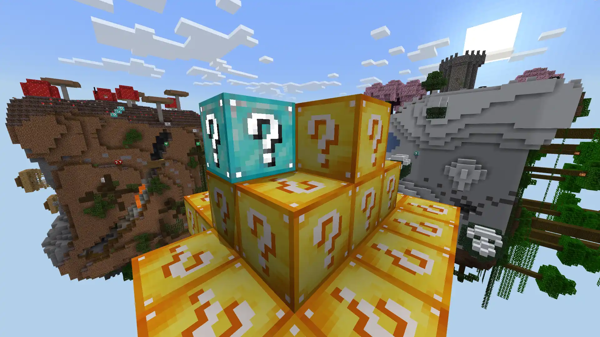 Minecraft 1.21 Lucky Cube Block