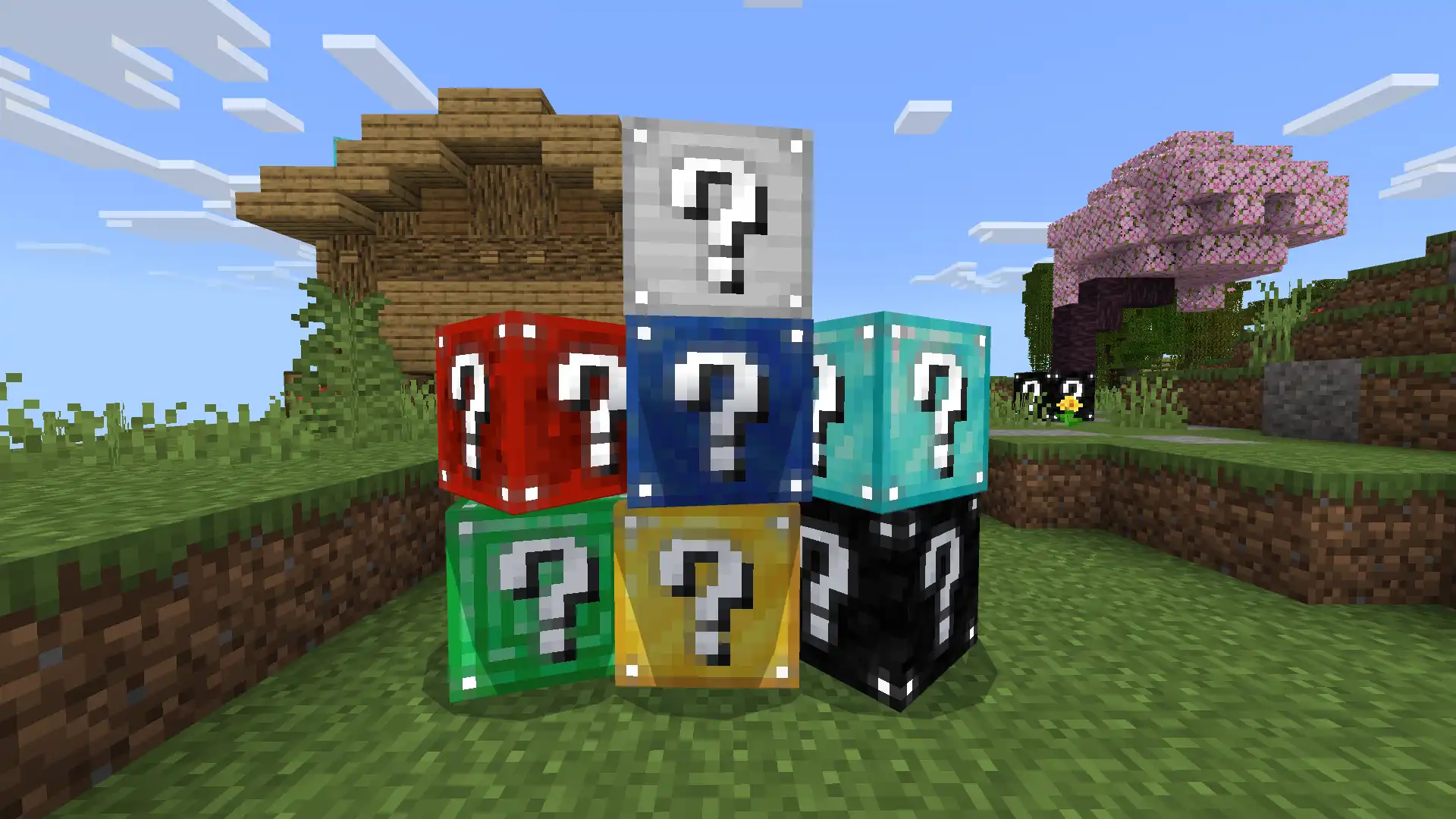 Minecraft 1.21 Lucky Cube Block