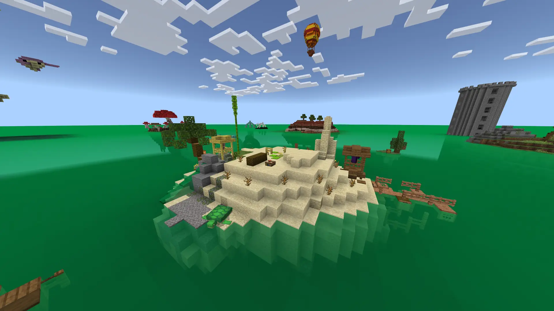 Minecraft Acid Island Map