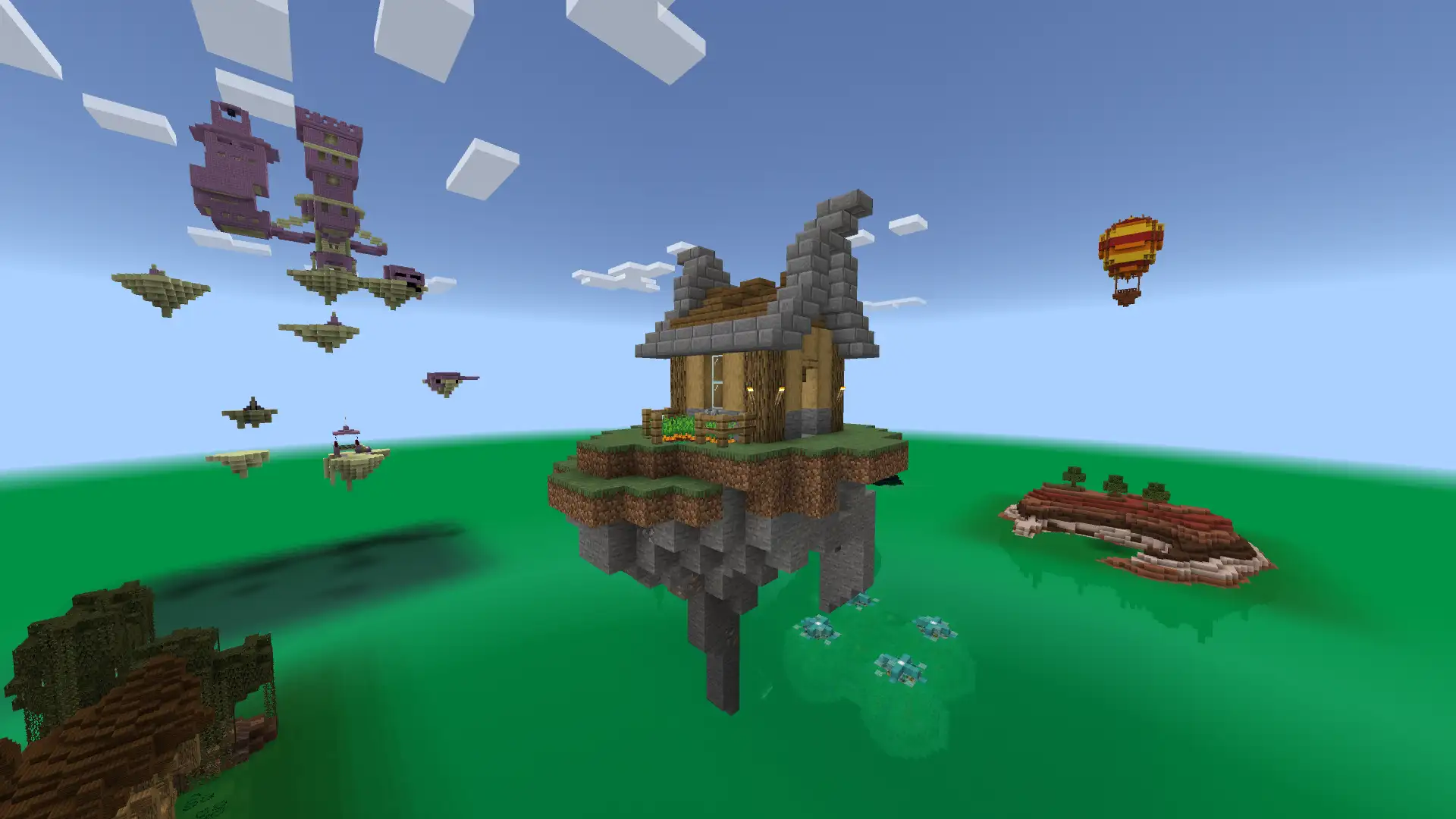 Minecraft Acid Island Map