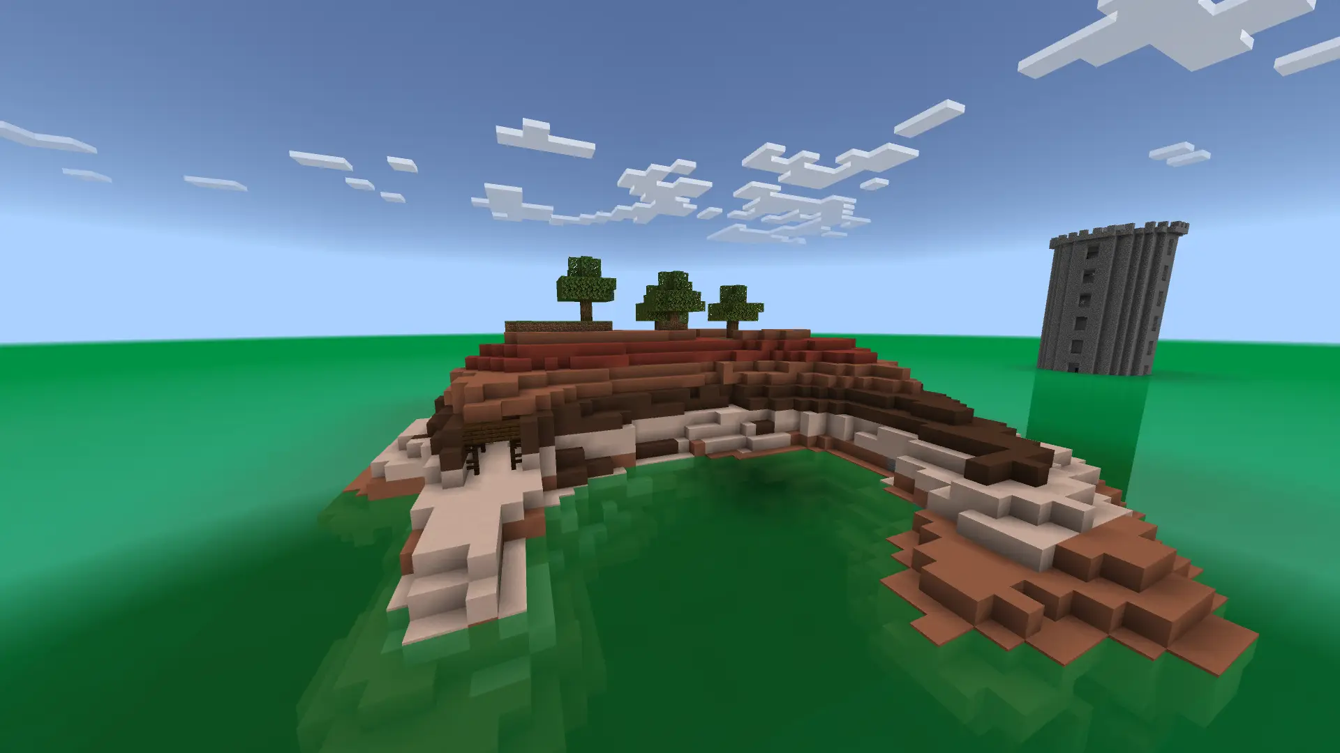 Minecraft Acid Island Map