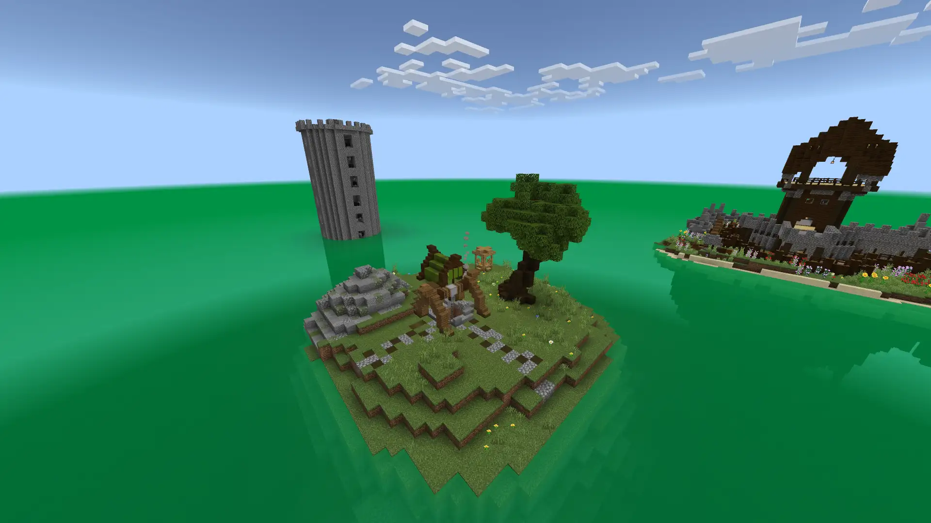 Minecraft Acid Island Map