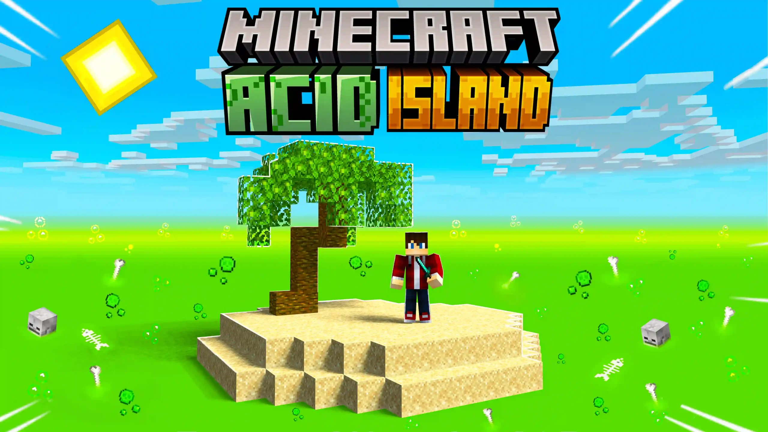 Minecraft Acid Island Map