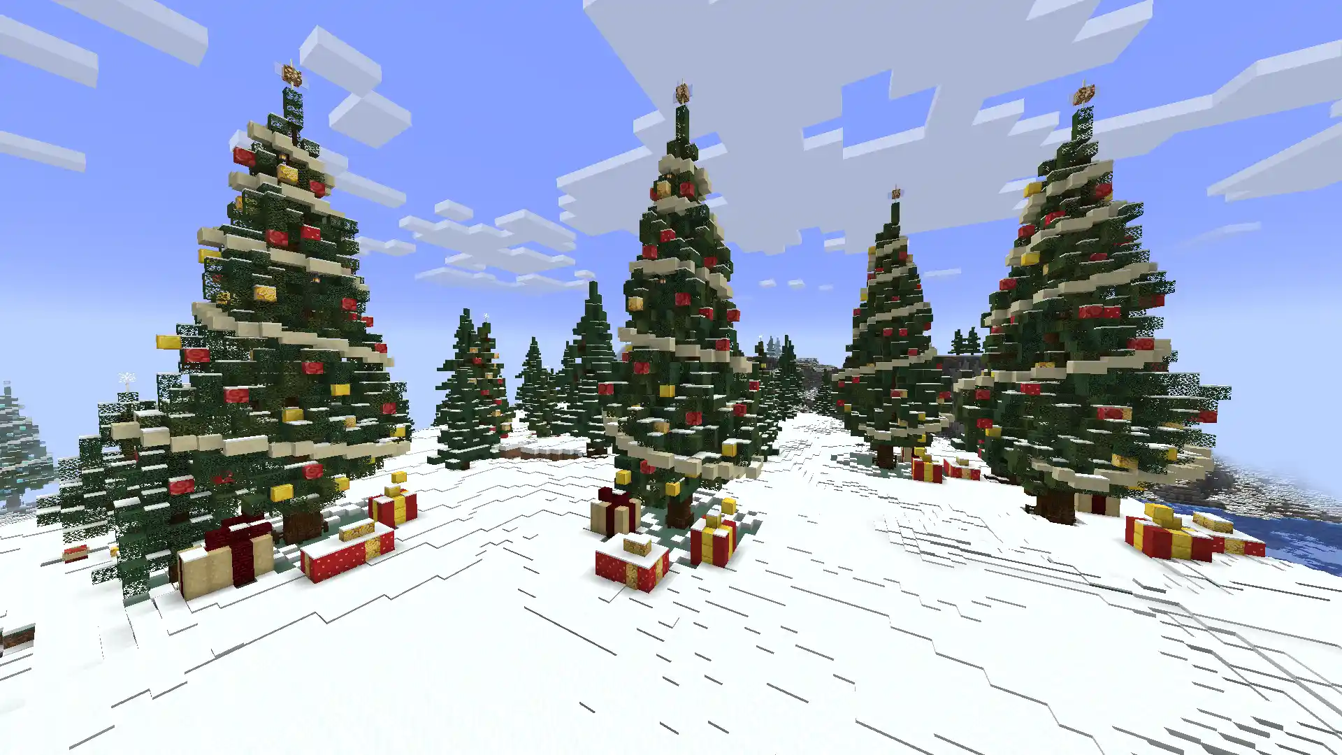 Minecraft Christmas Winter Island