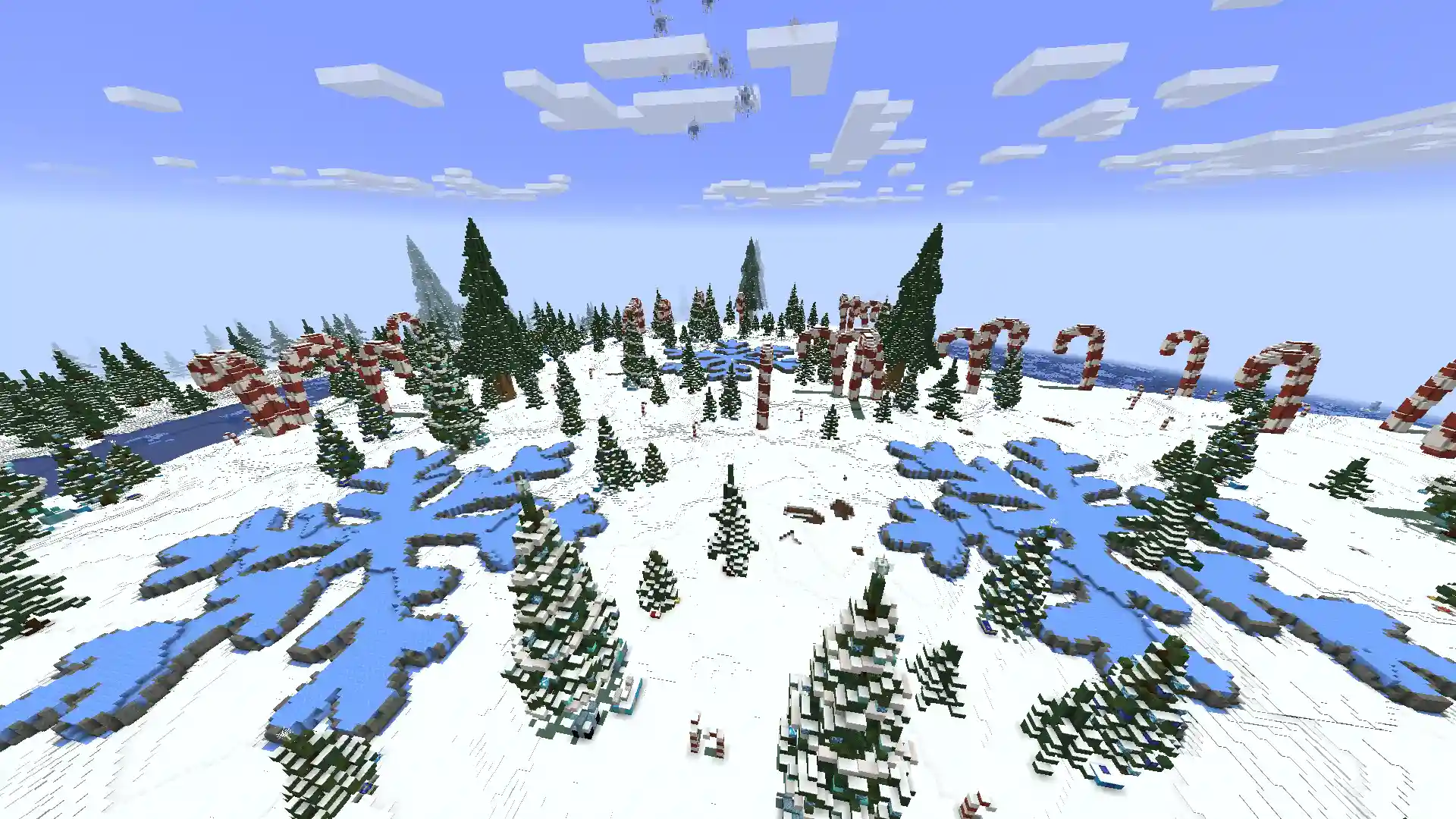 Minecraft Christmas Winter Island