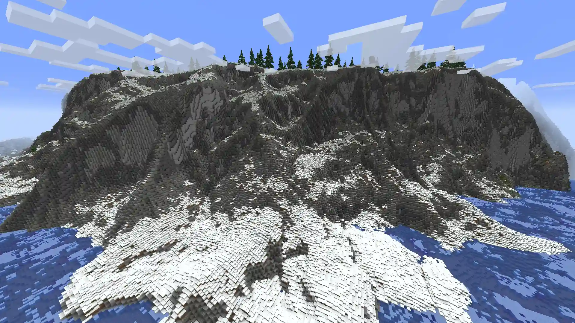 Minecraft Christmas Winter Island