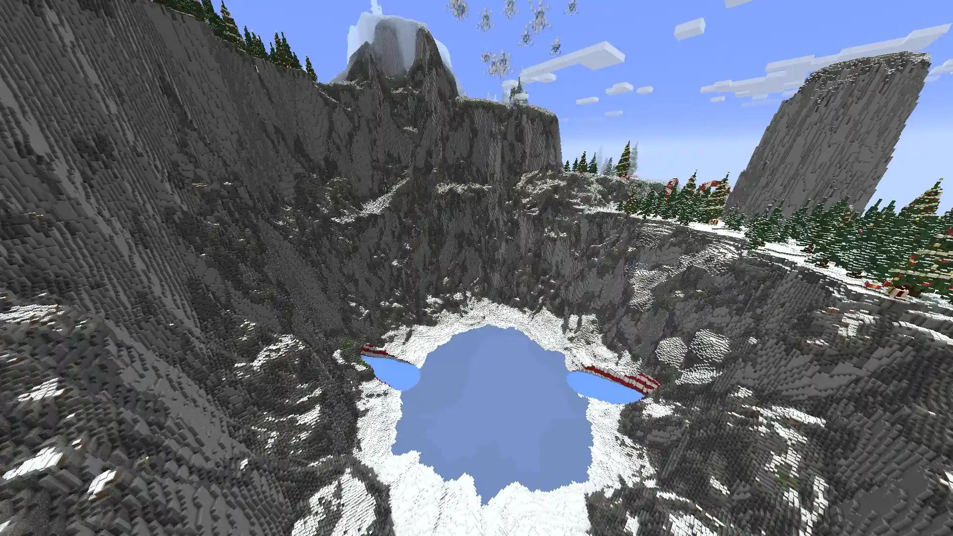 Minecraft Christmas Winter Island