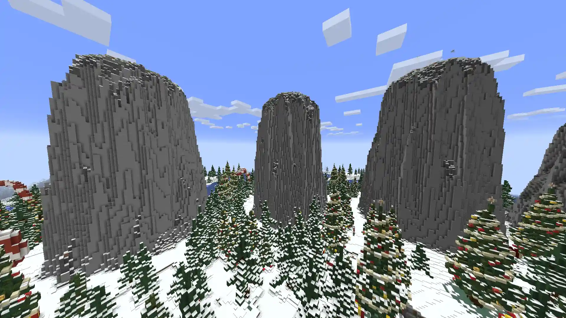 Minecraft Christmas Winter Island