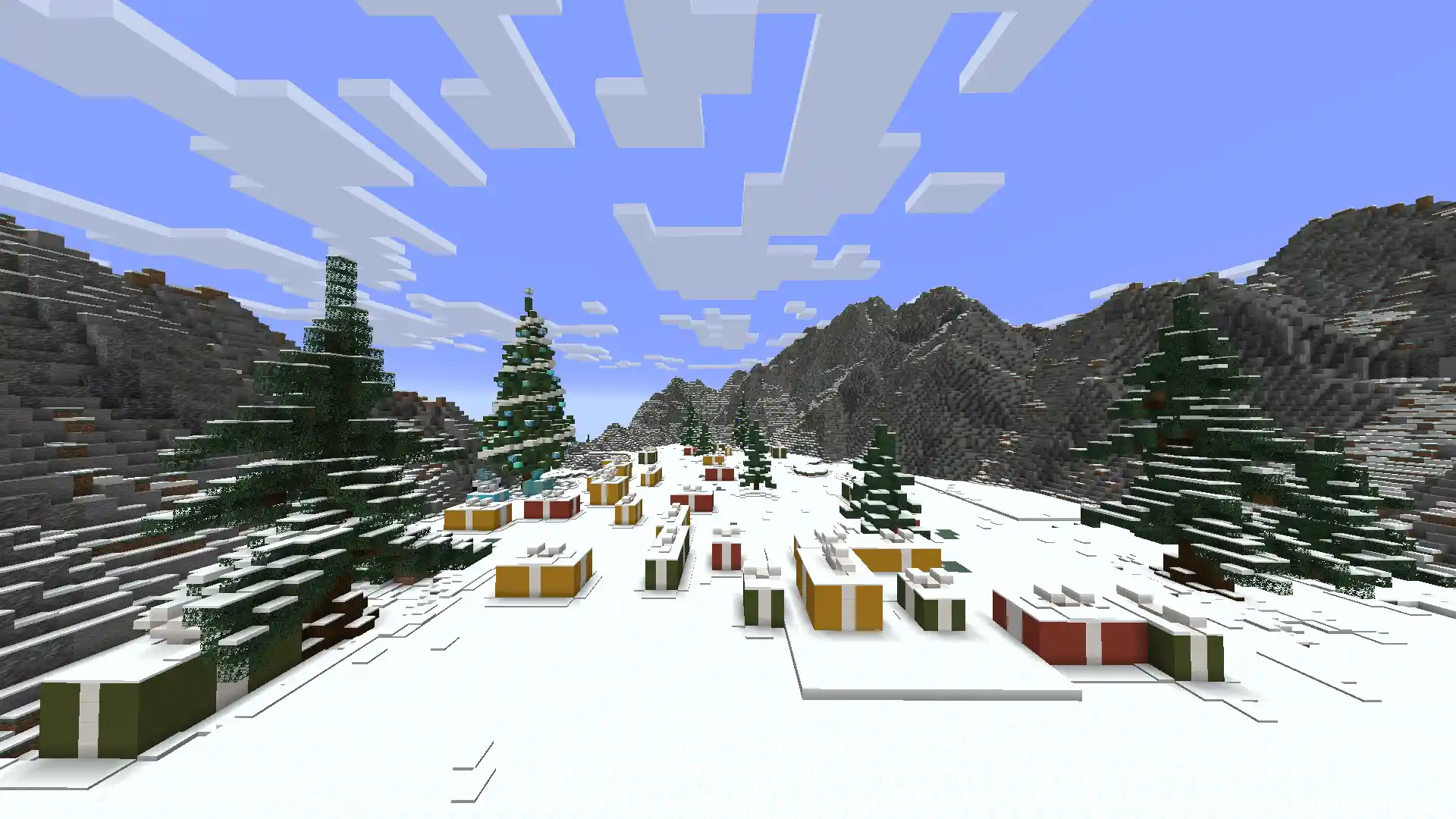 Minecraft Christmas Winter Island